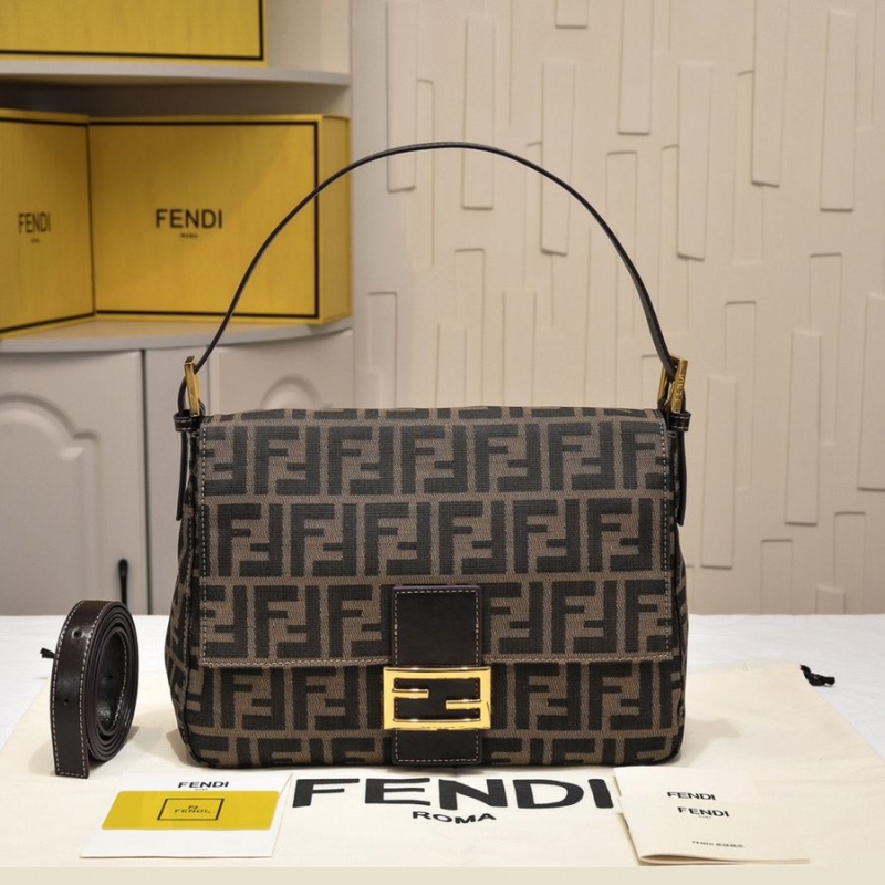F**di top handle bags